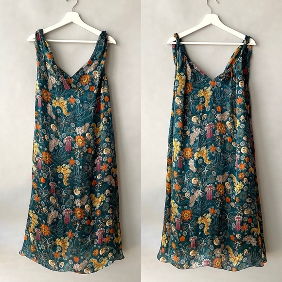 LAKE STUDIO Rolled Floral Midi Dress - Picture 2 of 7